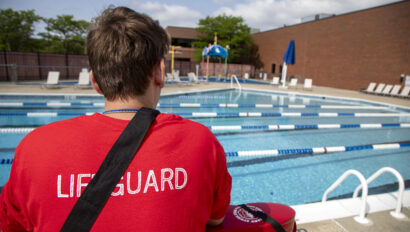 jcc lifeguard at outdoor pool