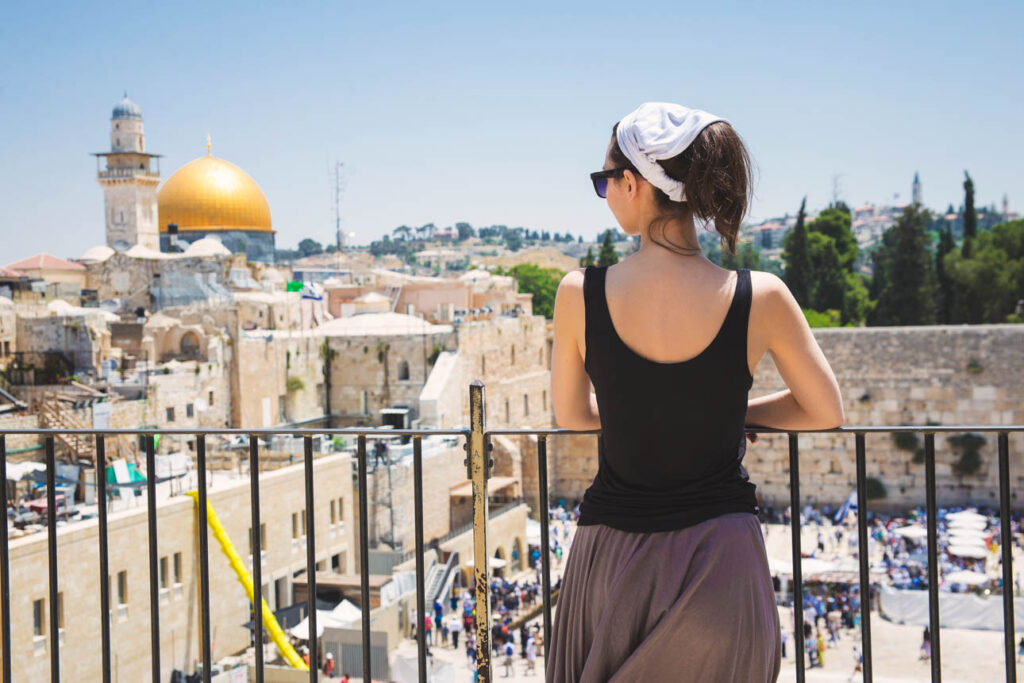 Woman in Jerusalem.