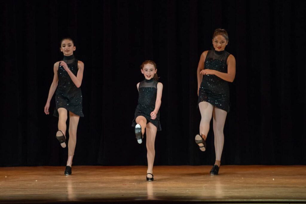 Tap performance on stage.