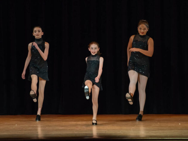Tap performance on stage.