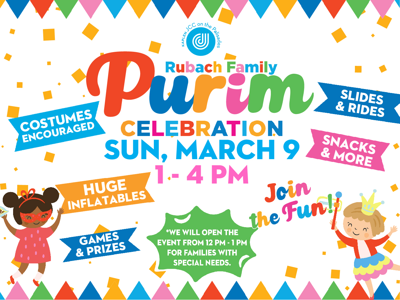 Purim Carnival 2025 Kaplen JCC on the Palisades